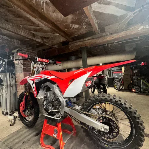 Crf450r shop dual exhaust