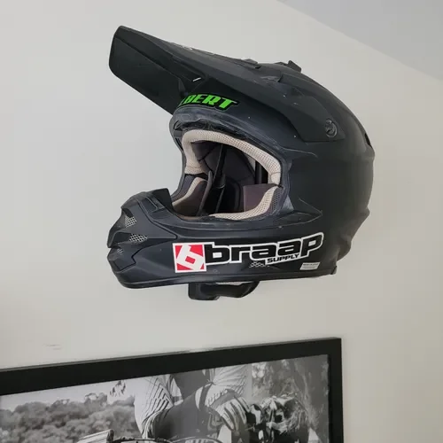3D Printed Helmet Wall Mount, PLA+ Material, Hanger, Autograph, Display