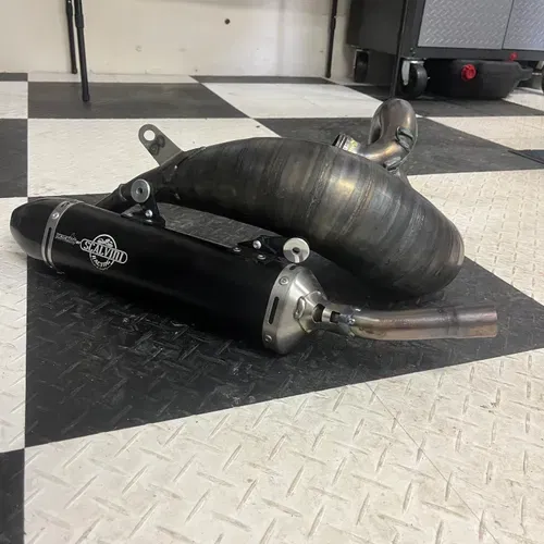 Scalvini Factiry Works Pipe With Silencer