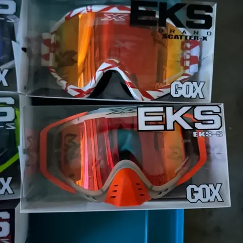 EKS Goggles Multiple Styles And Colors Selling Individually 