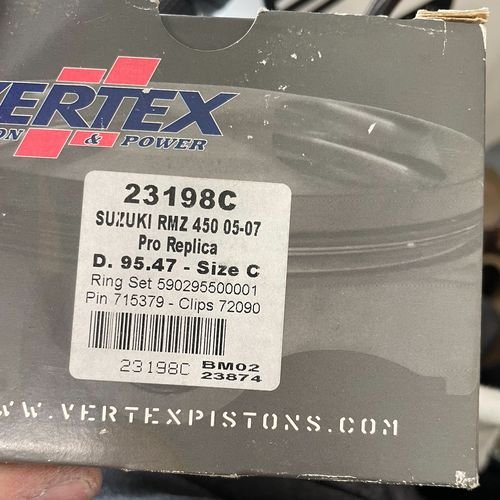 RMZ450 Vertex Piston
