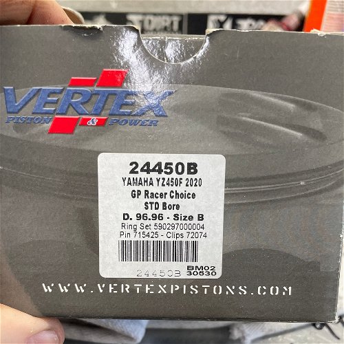 YZ450F Vertex Piston 2020