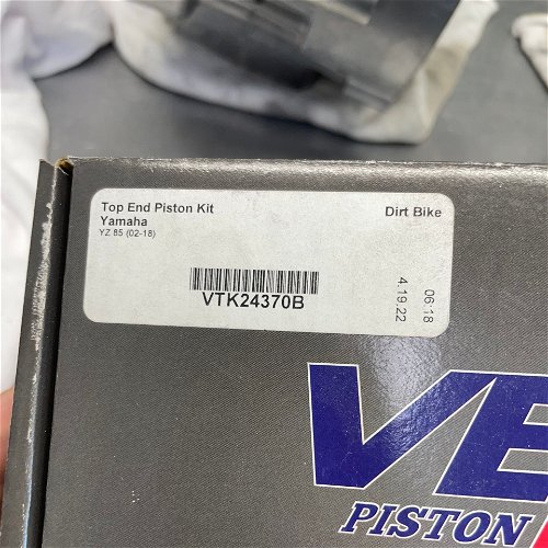 YZ85 Vertex Piston Kit 