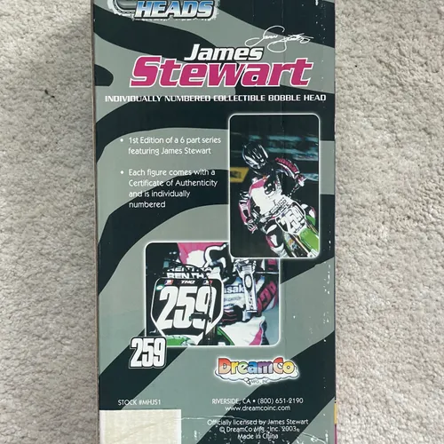 James Bubba Stewart Moto Heads Pink Edition