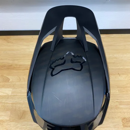 Fox Racing V3 RS Helmet Carbon Matte Black Medium