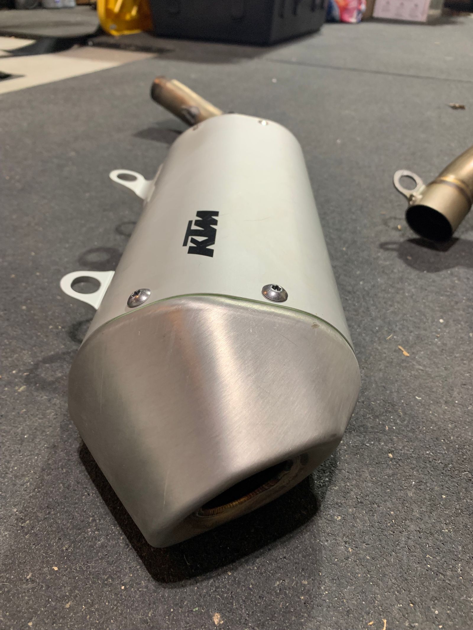 Ktm stock exhaust price cheap