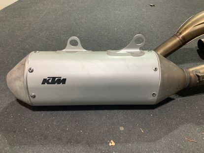 Ktm stock exhaust outlet