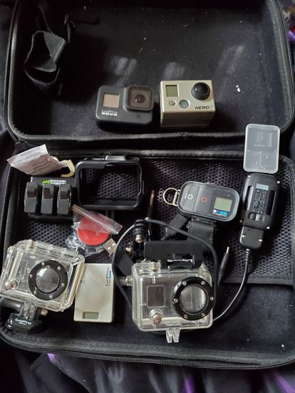go pro hero 8 black plus gopro 2