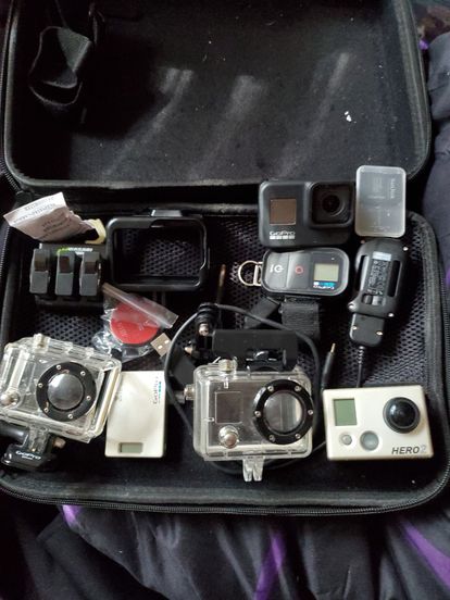 go pro hero 8 black plus gopro 2