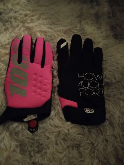 100% Gloves - Size M
