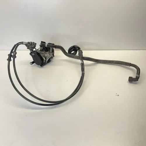 2017 Yamaha Yz250f Keihin Throttle Body Assembly Injector Throttle Housing Cable