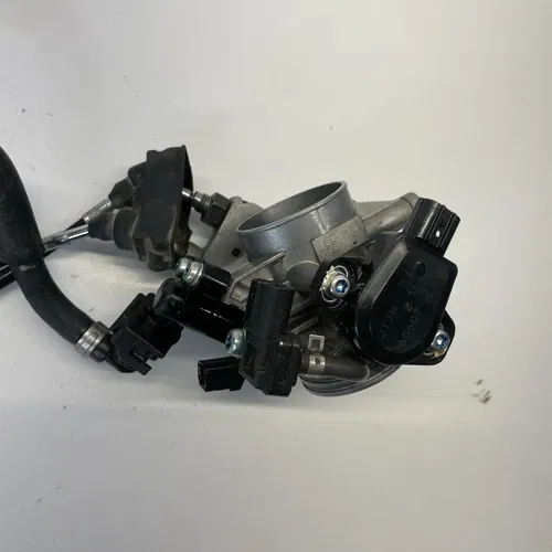2017 Yamaha Yz250f Keihin Throttle Body Assembly Injector Throttle Housing Cable