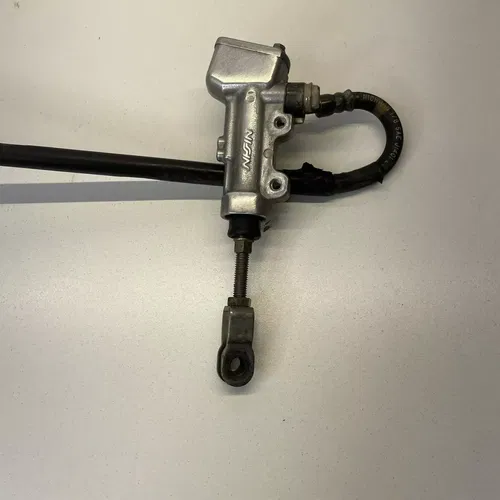 2003 KAWASAKI KX125 KX250 OEM NISSIN REAR BACK BRAKE CALIPER MASTER CYLINDER