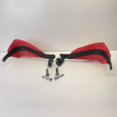 Acerbis Hand guards Wrap Around Hand Guards Red 1/8 Bar Mount