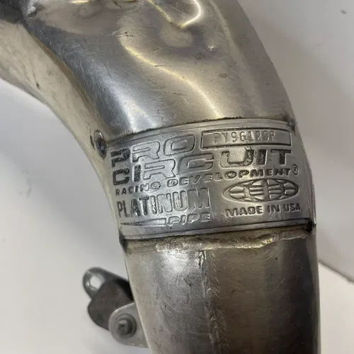 Yamaha YZ 125 2000-2002 Pro Circuit Platinum Head Pipe PY01125P