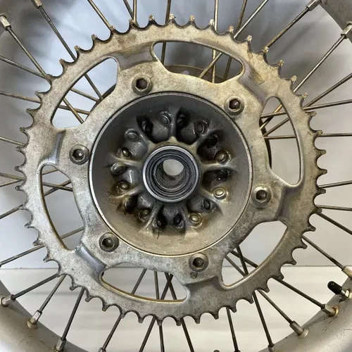 03-05 KAWASAKI KX250 KX 250 OEM 19" REAR BACK WHEEL RIM HUB