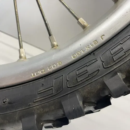 2003 KAWASAKI KX125 KX250 OEM FRONT WHEEL RIM COMPLETE