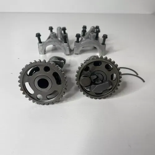 2005 2006 Yamaha WR450F WR 450F Complete Cylinder Head Top End Valve Cap Cams