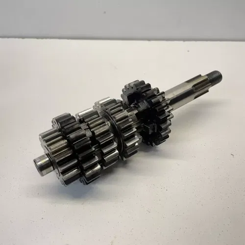 1991 Kawasaki KX80 KX 80 transmission output main shaft set gear gears Good