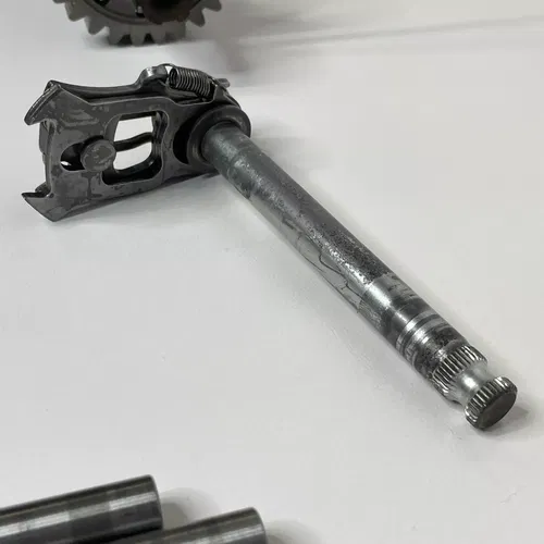 1999 Kawasaki KX125 Transmission Gears Shift Shaft OEM