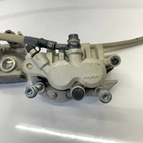 2005 04-17 CRF250X CRF250 Front Brake Caliper Bracket Hose Master Cylinder Lever