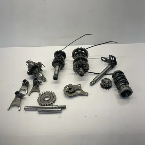 2003 Honda CR85  CR 85 CR Transmission Set Gear Box Counter Shaft Trans OEM
