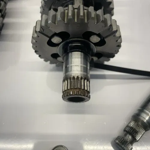 2003 Honda CR85  CR 85 CR Transmission Set Gear Box Counter Shaft Trans OEM