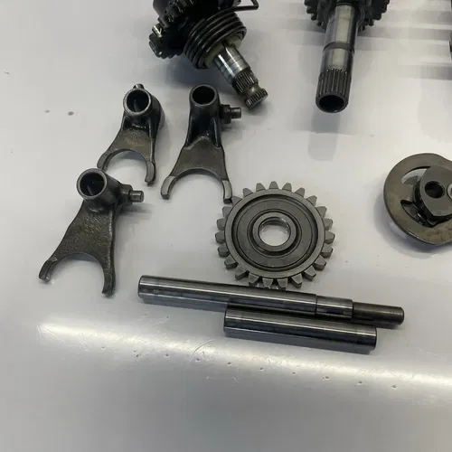 2003 Honda CR85  CR 85 CR Transmission Set Gear Box Counter Shaft Trans OEM