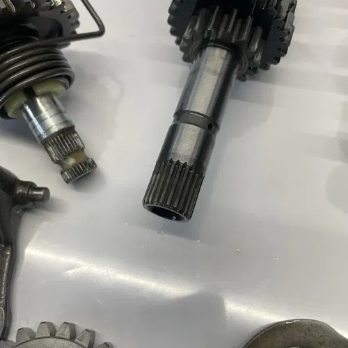 2003 Honda CR85  CR 85 CR Transmission Set Gear Box Counter Shaft Trans OEM