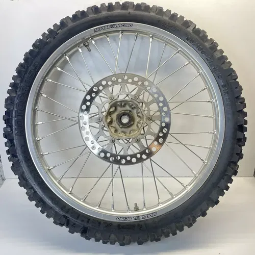 00-24 SUZUKI DRZ 400S DRZ400S OEM FRONT WHEEL FRONT RIM AND TIRE WOW!