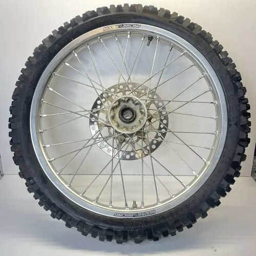 00-24 SUZUKI DRZ 400S DRZ400S OEM FRONT WHEEL FRONT RIM AND TIRE WOW!