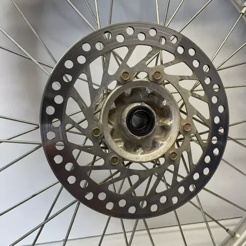 2007 Honda crf250r crf450r OEM FRONT WHEEL RIM HUB SPOKES TIRE