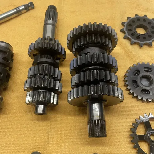 2013 13 KAWASAKI KX250F KX 250F OEM TRANSMISSION GEARS SHAFTS DRUM FORKS TRANNY