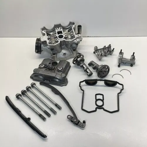 2005 2006 Yamaha WR450F WR 450F Complete Cylinder Head Top End Valve Cap Cams