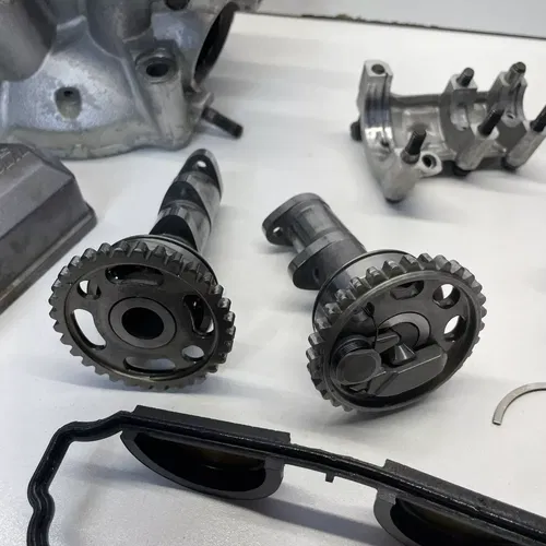 2005 2006 Yamaha WR450F WR 450F Complete Cylinder Head Top End Valve Cap Cams