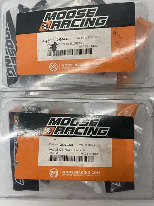 Moose Racing Valve Intake And Exhaust Kit 0926-2428  Honda Crf450r 2002-2008