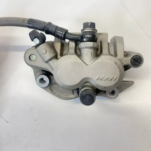 2004 Honda CRF450R OEM Front Brake Caliper Master Cylinder Line Pads Perch