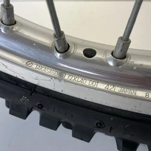 Front Rim / Tire Wheel Assembly 17” 2004-2011 Ktm 85 Sx Xc