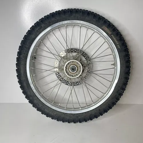 2002 YAMAHA YZ125 OEM DID FRONT WHEEL RIM HUB TIRE 21 X 1.60