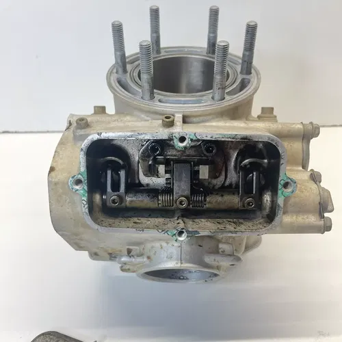2003 (03-06) Suzuki RM250 RM 250 Engine Cylinder Jug Barrel W/ Powervalve