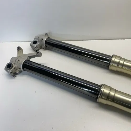 09-18 2010 KX450F KX450 OEM Front Suspension Forks Right Left Fork Damper Shock