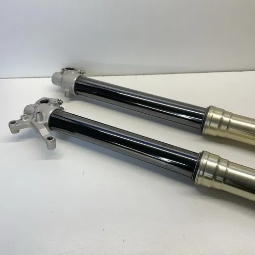 09-18 2010 KX450F KX450 OEM Front Suspension Forks Right Left Fork Damper Shock