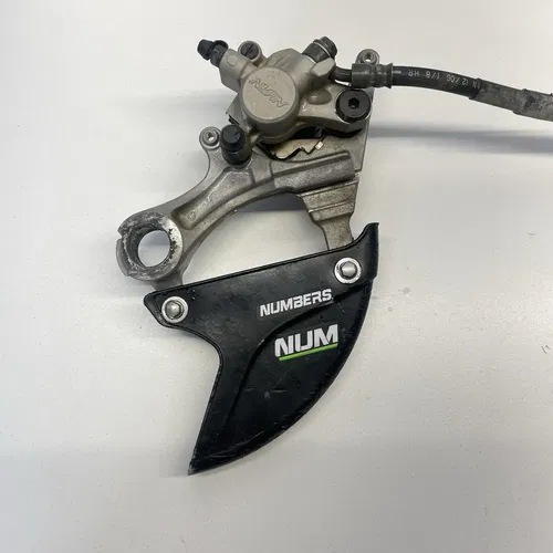 2007 06-09 KAWASAKI KX250F OEM REAR BACK BRAKE CALIPER MASTER CYLINDER LEVER