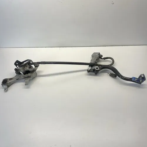 2010 Kawasaki Kx450f Rear Brake Assembly Caliper Master Cylinder Brake Peddle