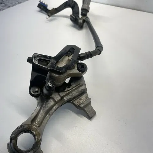 2010 Kawasaki Kx450f Rear Brake Assembly Caliper Master Cylinder Brake Peddle