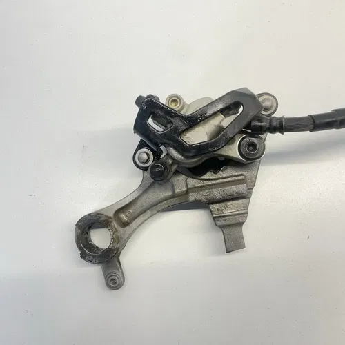 2010 Kawasaki Kx450f Rear Brake Assembly Caliper Master Cylinder Brake Peddle