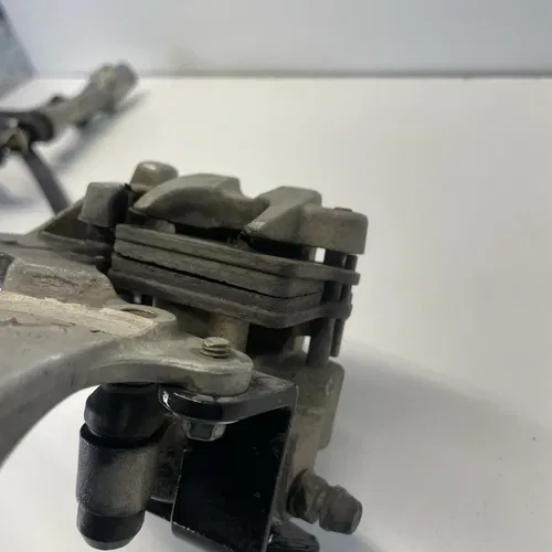 2010 Kawasaki Kx450f Rear Brake Assembly Caliper Master Cylinder Brake Peddle