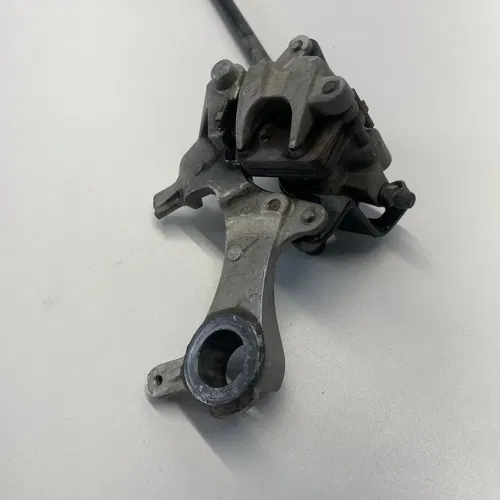 2010 Kawasaki Kx450f Rear Brake Assembly Caliper Master Cylinder Brake Peddle