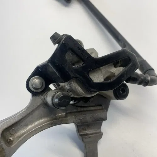 2010 Kawasaki Kx450f Rear Brake Assembly Caliper Master Cylinder Brake Peddle