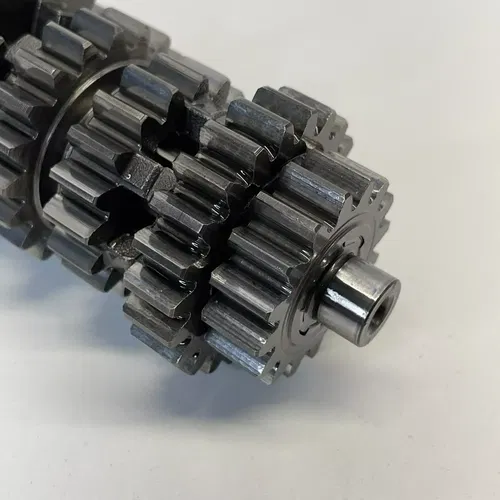 2003 Kawasaki KX85 Transmission Gears Gear Drive Output Shaft, Shifter Forks.